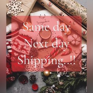 Same or next day shipping! 🌷